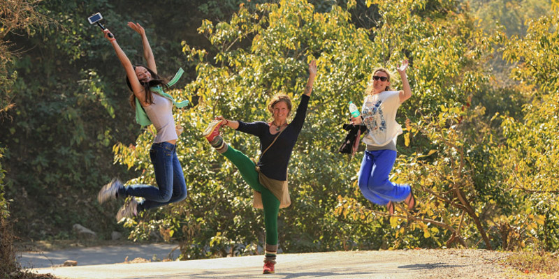 yoga energetic and optimistic