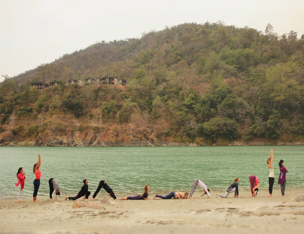 sun salutation rishikul yogshala