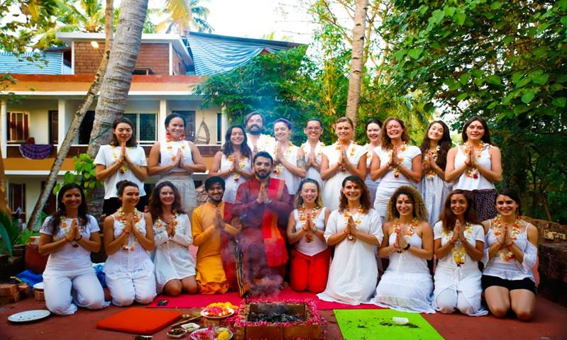guru purnima celebration in rishikul yogshala