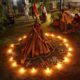 Holika Dahan at rishikul yogshala