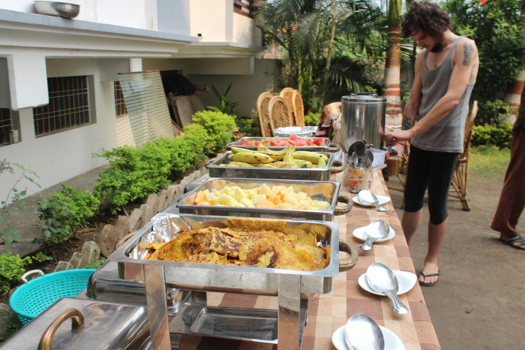 Food in Rishikul Yogshala