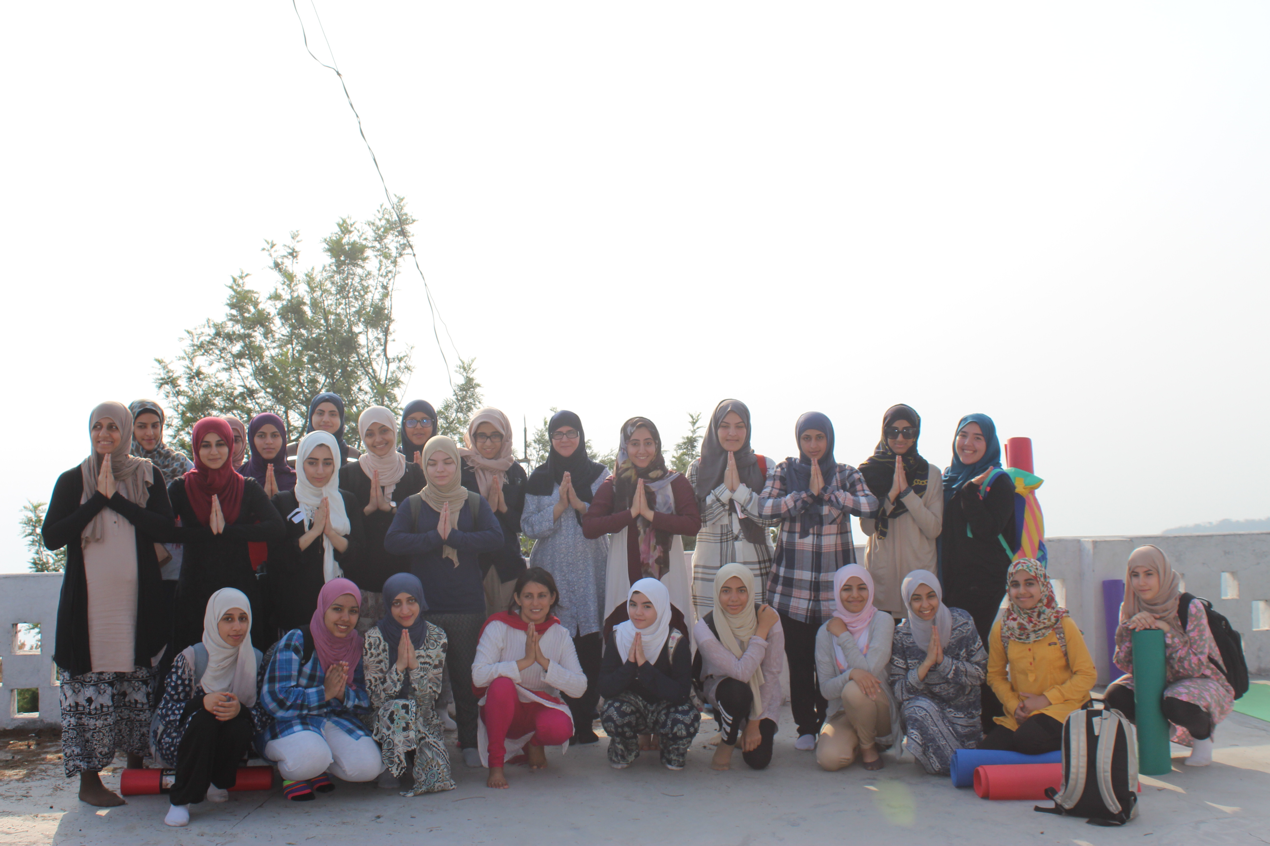 People from Saudi Arabia For Yoga Retreat in Rishikul Yogshala
