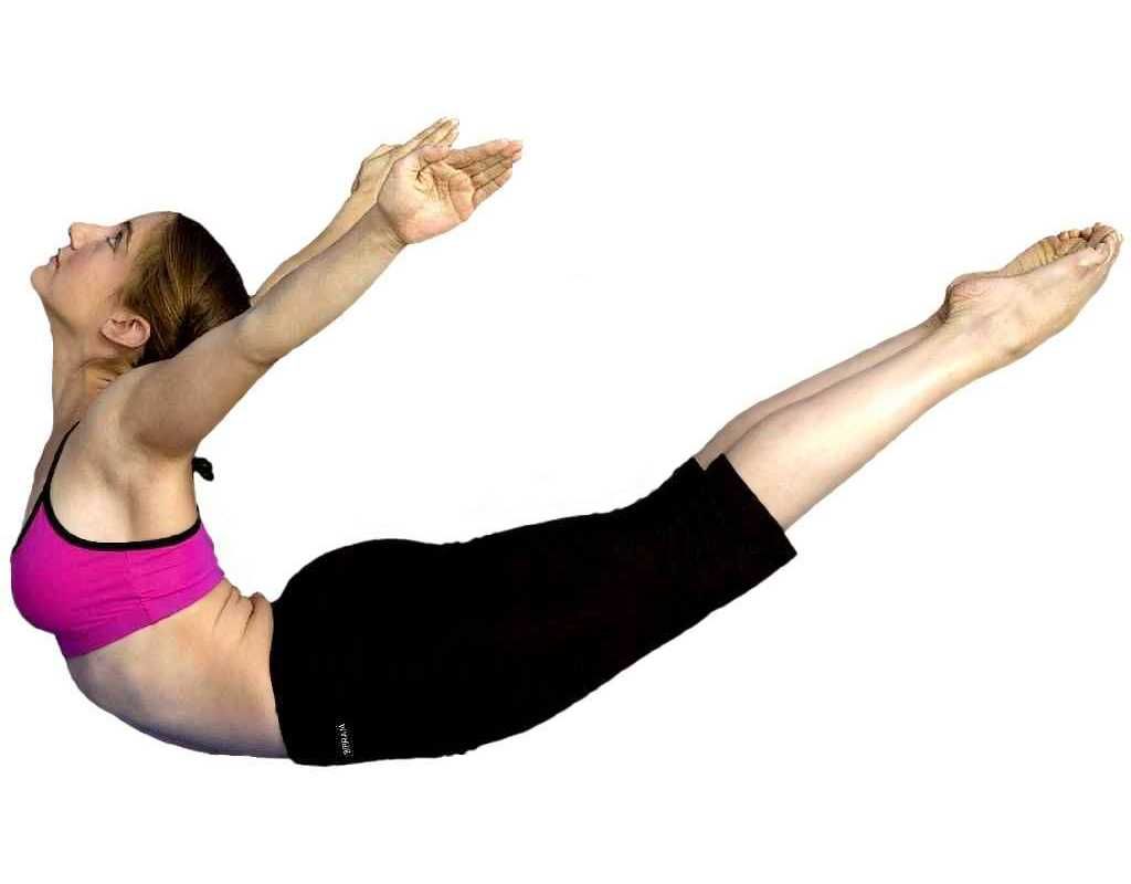 Locust Pose Salabhasana Compressor