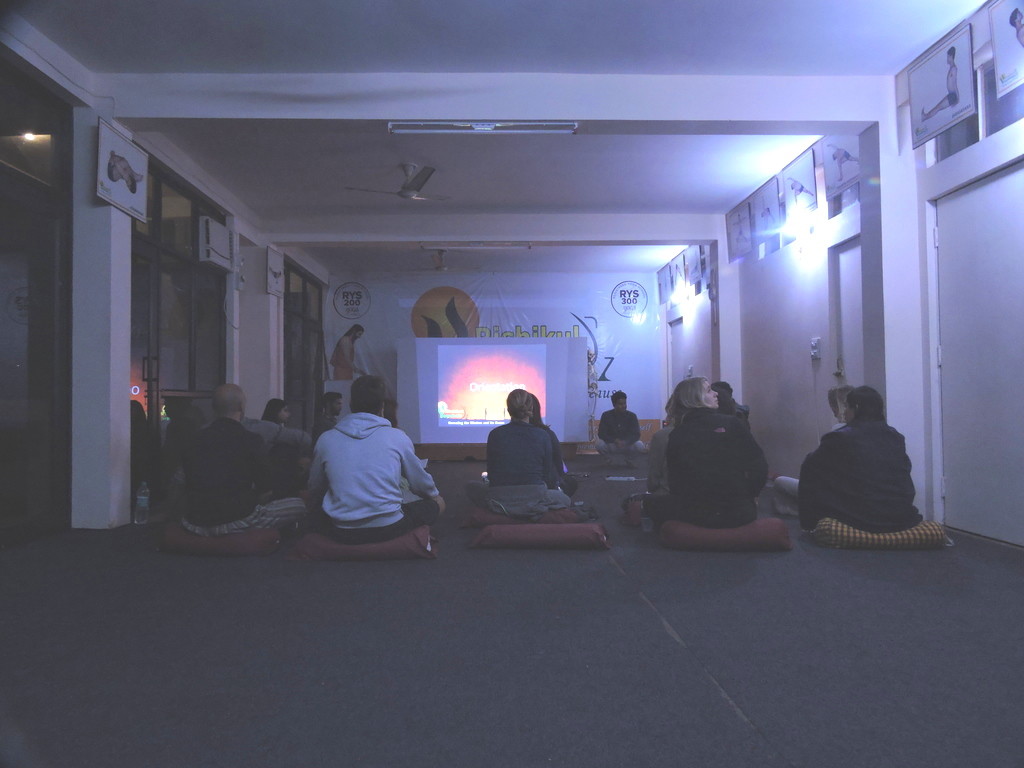 opening ceremony in rishikul yogshala