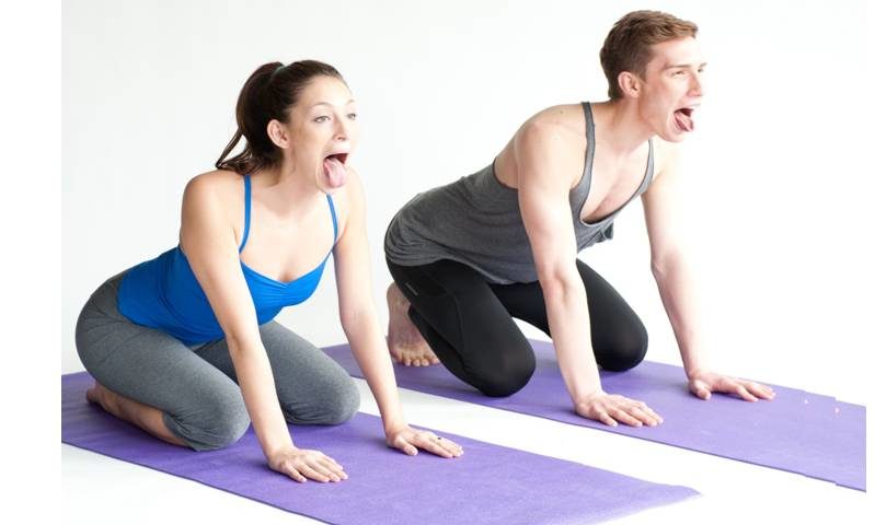 Simhasana (Lion Pose)