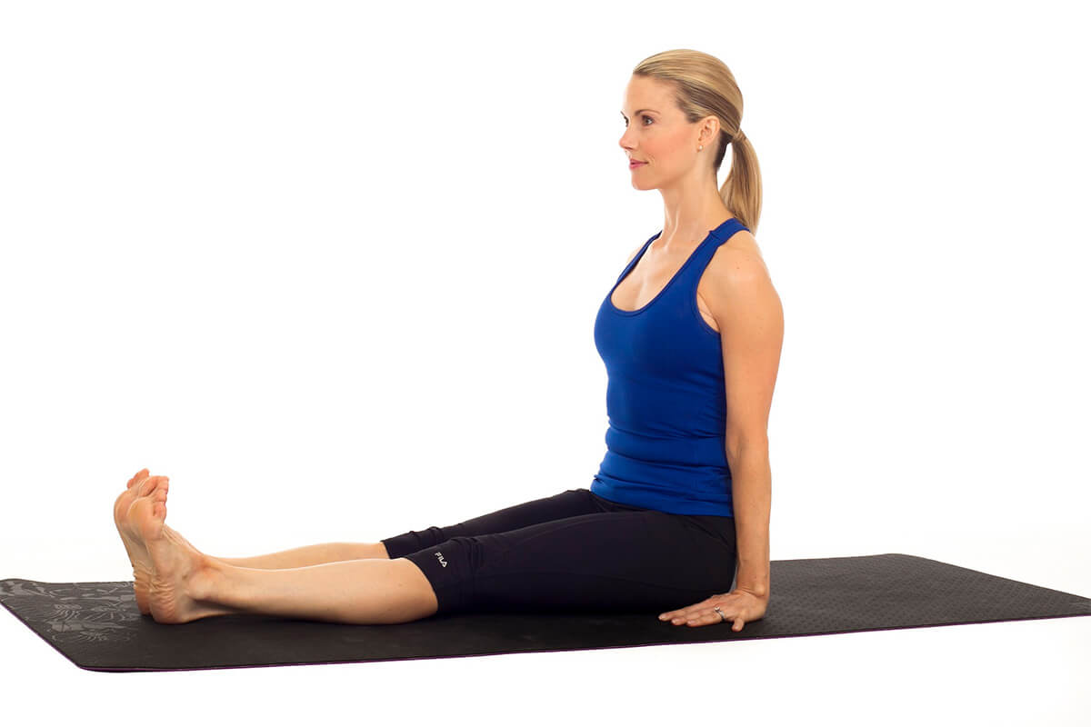 Staff Pose (Dandasana)