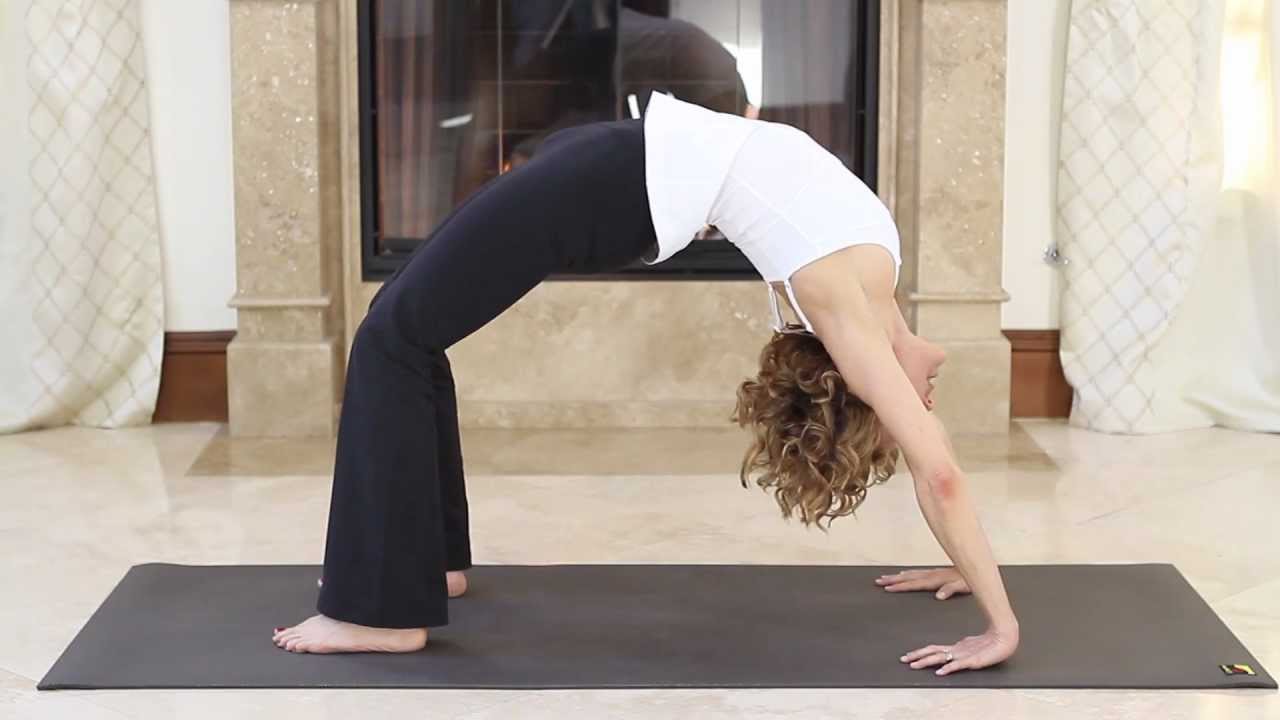 Upward-Facing Bow Pose-- Urdhva Dhanurasana