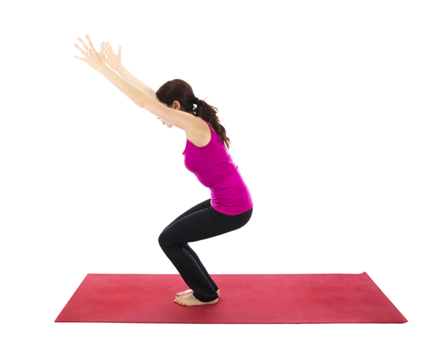 Utkatasana (Chair Pose)