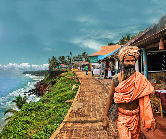 varcala Varkala beach