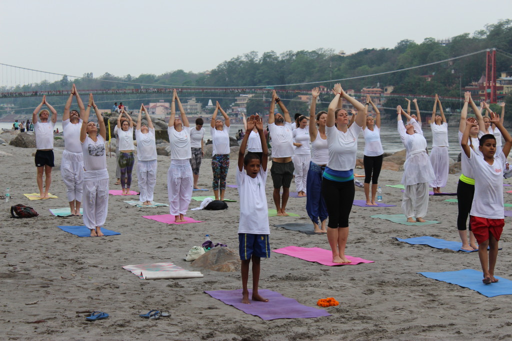 yoga day celebration