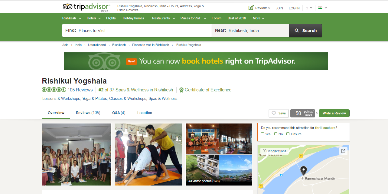 rishikul yogshala tripadvisor reviews